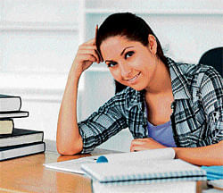 GROUND WORK&#8200;Preparing for XAT involves reading up past issues of business magazines and stock GK questions.