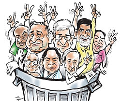 Third front ambitions rise