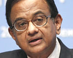 Finance Minister Palaniappan Chidambaram speaks during a news conference at the Annual Meetings of the International Monetary Fund and the World Bank Group in Tokyo October 11, 2012. REUTERS