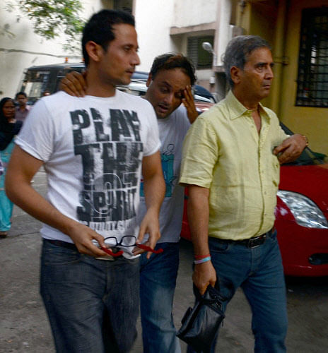Actor Rani Mukherjees brother Raja arrested by Varsova police and produced before Andheri court in Mumbai on Monday. PTI Photo