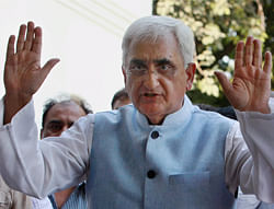 Salman Khurshid. PTI Photo