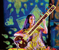 Anoushka Shankar at the opening of Oz Fest.