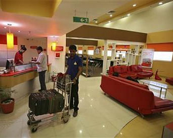 File Reuters Photo of Tats group's Indian hotel Co.