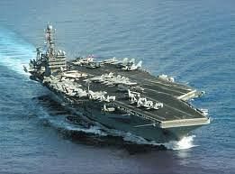 File photo of a US aircraft carrier