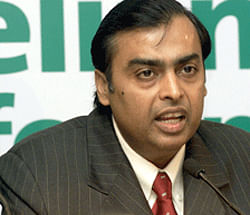 Reliance Industries chairman Mukesh Ambani. File Photo