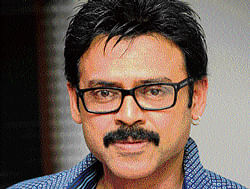 Southern star: Telugu film actor Venkatesh.