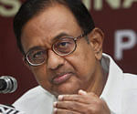 Finance Minister P Chidambaram. File photo
