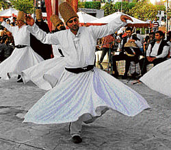 majestic: Yusuf Kayy Art Director of the Turkish Sufi dance and music troupe shares his experiences in Delhi.