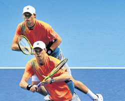 TWIn&#8200;DELIGHT: Bob and Mike  will end the year as   No 1 pair for the eighth time in ten years. AFP