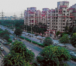 sky high The government is set to hike circle rates which will further push up the prices of real estate in Delhi.