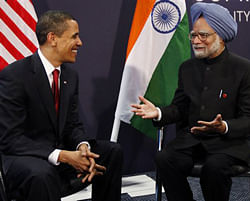 File Photo of Barack Obama and Manmohan Singh