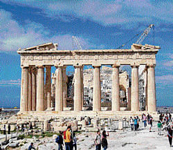 To see: The Parthenon at the Acropolis. photo by author
