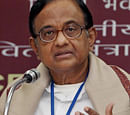 Finance Minister P Chidambaram addresses a press conference after meeting with the Chief Executives of Public Sector banks and Financial Institutions in New Delhi on Thursday. PTI Photo