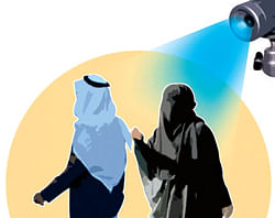 Saudi males use e-eye to track their women