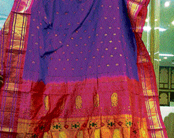 Awe-inspiring: Paithani silk, the pride of Aurangabad.