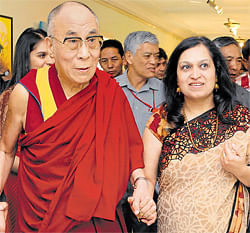 CORDIAL The Dalai Lamawith Puneeta Khatri.