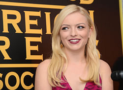 Actress Francesca Eastwood, the daughter of actors Clint Eastwood and Frances Fisher, speaks at a press conference to announce her selection as Miss Golden Globe 2013 for the 70th Annual Golden Globes, in West Hollywood, California, November 29, 2012. Miss Golden Globe is traditionally a child of a celebrity and is selected by the Hollywood Foreign Press Association (HFPA). The 70th Annual Golden Globe Awards will be held on January 13, 2013 in Beverly Hills, California. AFP