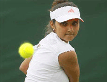 Indian tennis star Sania Mirza. File Photo