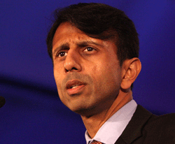 Louisiana's Indian American governor Bobby Jindal. Wikipedia.
