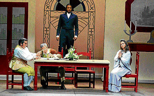 Theatrical Scenes from Don Pasquale