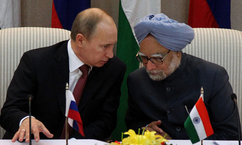 India, Russia ink defence deal worth Rs 25k cr