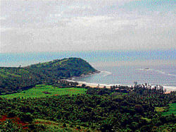 ENDANGERED&#8200;TERRITORY A view of the Devbagh area and beachfront. file photo