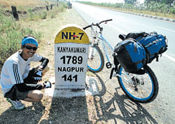A cycle expedition with a cause
