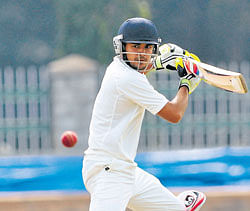 Manish Pandey cracked a brilliant 177 that rescued Karnataka from deep  trouble against Saurashtra in their Ranji Trophy quarterfinal on Tuesday. File photo