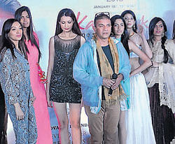 Looking ahead Prasad Bidapa with his top models.