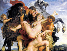 Controversial Peter Paul Rubenss Rape of the Daughters of Leucippus;