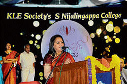 thought-provoking Jayaprada at the valedictory ceremony of SNC Suvarna  Sambhrama.
