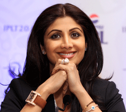 Rajasthan Royals owner Shilpa Shetty during the IPL 2013 Player Auction in Chennai on Sunday. PTI Photo