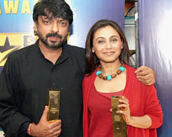 Sanjay Leela Bhansali and Rani Mukherjee. File Photo