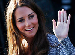 Britain's Catherine, Duchess of Cambridge leaves Hope House addiction treatment centre after an official visit in London February 19, 2013. One of Britain's most celebrated authors has launched a withering attack on Britain's Duchess of Cambridge, Kate Middleton, branding her a 'shop-window mannequin' with a plastic smile whose only role in life is to breed. REUTERS photo