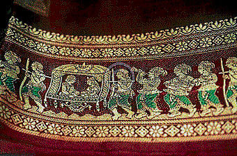 ROYAL Baluchari silk sarees recreate episodes from Ramayana and Mahabharata.