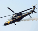 IAF's Light Combat Helicopter during a Iron Fist 2013 military exercise in Pokharan near Jaisalmer on Friday. PTI Photo