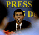 Truce reached, Nasheed leaves Indian mission