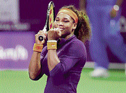 moment to savour Serena Williams hit an emotional peak in Doha last week when, at the age of 31, she became the oldest No 1 in womens tennis.