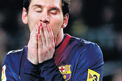 Barcelonas Lionel Messi
