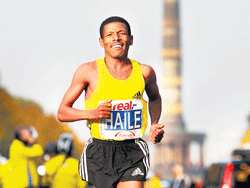 Haile Gebrselassies vision to bring a big race to Ethiopia translated to the 10-km Great Ethiopian Run. FILE&#8200;PHOTO