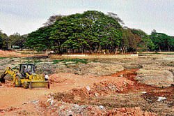 RESTORATION: Palike has taken up desilting of Halasur Lake recently. The project is estimated to cost  Rs 1.11 crore. dh photo
