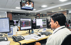 Sensex at 2-wk high, up 161 pts as Infosys,TCS climb to record