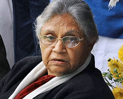 Delhi Chief Minister Sheila Dikshit. File Photo