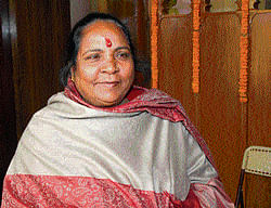 Bhagirathi Devi, MLA from Ramnagar,  PHOTO: MOHAN PRASAD