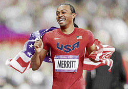 ALL&#8200;SMILES Olympic hurdles champion Aries Merritt aims to snatch the world title from Jason Richardson this year.
