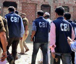 A CBI team, headed by a DIG-level officer, visits the Balipur village to probe the killing of DSP Zia Ul Haq. PTI Image