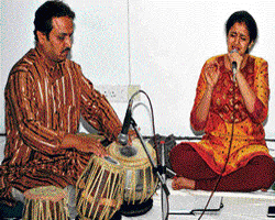 Soulful: Archana Udupa and Sakuntala Narasimhan.