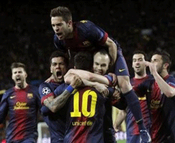 Lionel Messi lifts Barca to stunning comeback against Milan