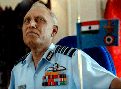 Former Air Force chief S.P. Tyagi. File Photo
