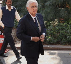 External Affiars Minister Salman Khurshid. PTI Image